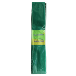 PAPEL CRESPE NEW STUDEN NS-17 50 PAQUETE VERDE OSCURO 70GSM 50*150cm