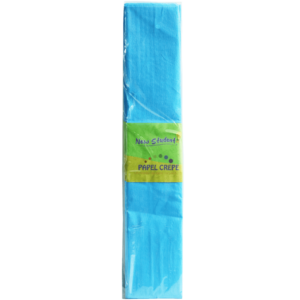 PAPEL CRESPE NEW STUDEN NS-21 50 PAQUETE AZUL CLARO 70GSM 50*150cm