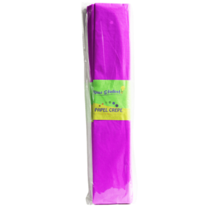 PAPEL CRESPE NEW STUDEN NS-10 50 PAQUETE ROSADO FUSIA 70GSM 50*150cm