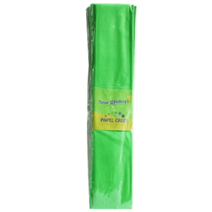 PAPEL CRESPE NEW STUDEN NS-11 50 PAQUETE VERDE CLARO 70GSM 50*150cm