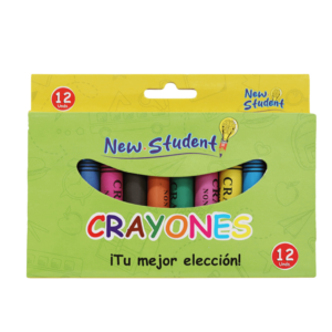 CRAYONES DE COLOR GRANDE NEW STUDENT NS-04  144/1