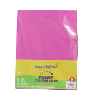 FOAMI SOLIDO NEW STUDENT 96 PAQUETE ROSADO CLARO  NS-58