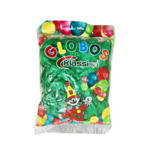 GLOBOS DE CUMPLEAÑOS KLASSICA VERDE CLARO KL-016 100/144