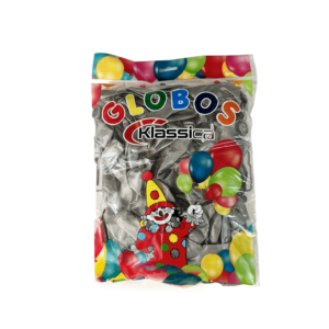 GLOBOS DE CUMPLEAÑOS KLASSICA GRIS KL-029 100/144