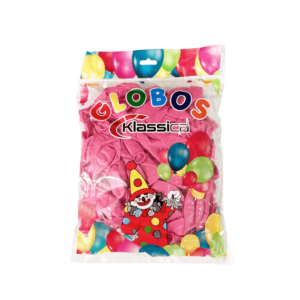 GLOBOS DE CUMPLEAÑOS KLASSICA ROSADA FUSIA KL-032 100/144