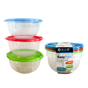 CANTINA PLASTICA REDONDA BAJA 3PCS JO-248 72/1