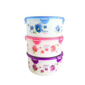 CANTINA PLASTICA REDONDA 4PCS JO-243 48/1