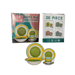 SET DE VAJILLA 20PCS JO-451 2/1