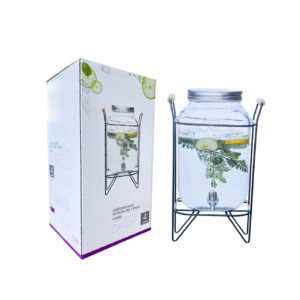 FRASCO DISPENSADOR DE JUGO 4L CON BASE JO-211 6/1
