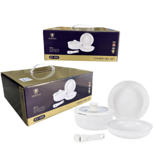 JUEGO DE OLLAS 18-20-26CM MISMO MANGO JO-317 6/SET