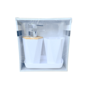 SET DISPENSADOR DE GEL DE BAÑO 3PCS JO-134 36/1