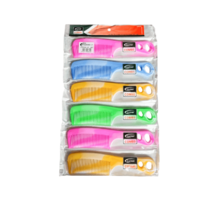 PAQUETE PEINE CON MANGO DE DAMA JO-407 BLISTER 12PCS 100/DOC