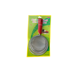 SET DE COLADOR METAL 3PCS JO-033 144/1