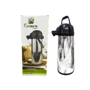 TERMOS DE CAFE BOMBA EL COCINERO 1.90L METALICO CO-06 12/1
