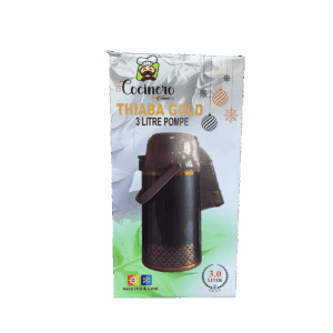 TERMOS DE CAFE BOMBA EL COCINERO 3.00 LITRO FLOREADO CO-09 6/1