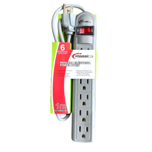 REGLETA 6 ENCHUFES 50/1 TK-077 KL-29