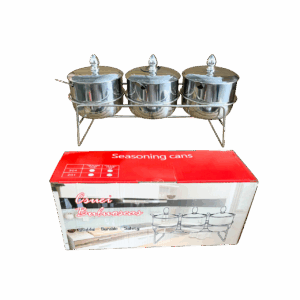 ESPECIERO EN METAL PLATEADO 3PCS JO-021 32/1