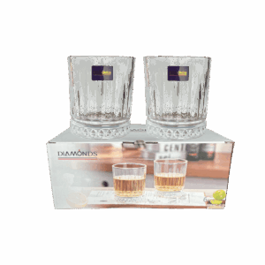VASO DE VIDRIO 6 PCS JO-277 12/SET
