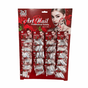 UÑAS POSTIZAS TRANSPARENTE 24PCS JO-405 150/1