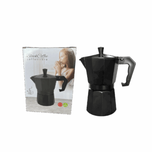GRECA 6 TAZAS NEGRA JO-161-6 36/1
