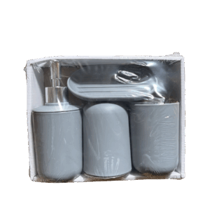 PAQUETE SET DISPENSADOR DE GEL DE BAÑO 3PCS JO-133 48/1