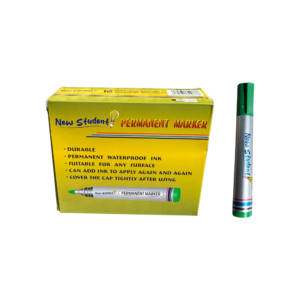 MARCADOR PERMANENTE NEW STUDENT VERDE NS-33 100/1