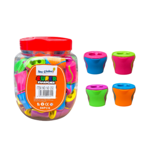 SACAPUNTAS EN TARROS NS-232 60PCS POR TARROS 36/60PCS