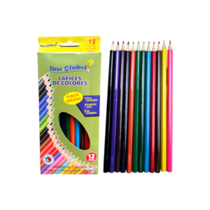 LAPIZ DE COLORES GRANDE NEW STUDENT NS-02 240/1 POR UNIDAD